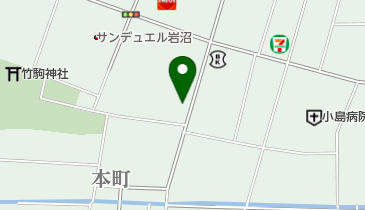 バス停の地図画像