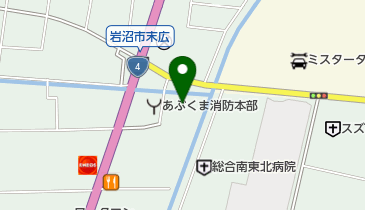 岩沼青果地方卸売市場の地図画像