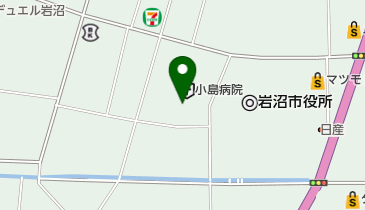 竹駒寺の地図画像