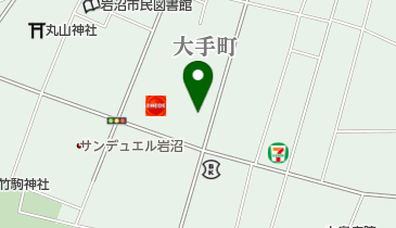 もんまや寝具店の地図画像