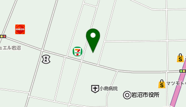 日本キリスト教団岩沼教会の地図画像