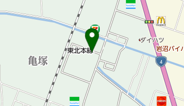 あがつま理容所の地図画像