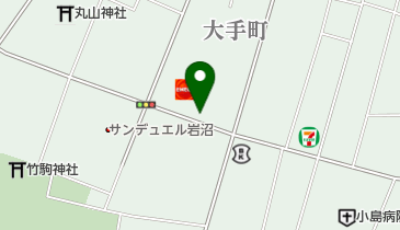 ヘアーサロンカンノの地図画像