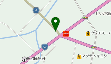 日下金物店の地図画像