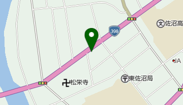 高丈金物店の地図画像