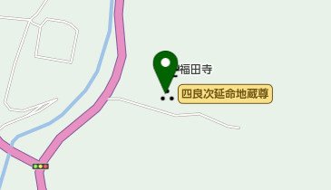 福田寺の地図画像