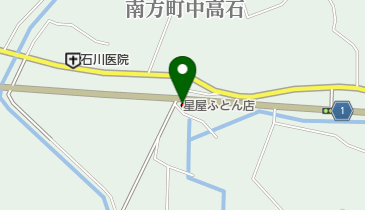 星屋ふとん店の地図画像