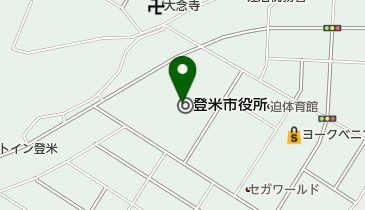 登米市 迫体育館の地図画像