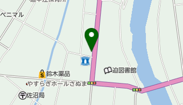 アートメーキング迫店の地図画像