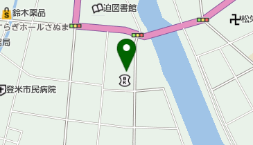 時計・宝石のハヤサカの地図画像