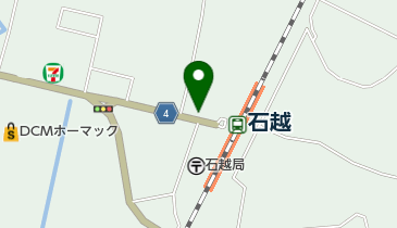 カナザワ理容の地図画像