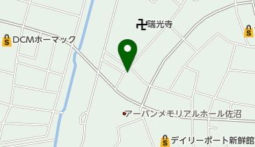 松本理容の地図画像