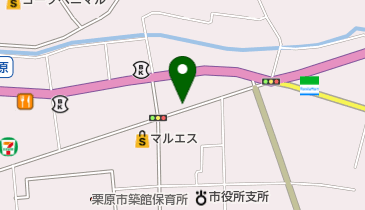 まことや衣料品店の地図画像