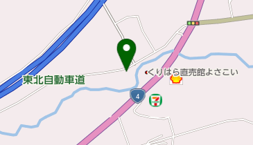 野口石油株式会社築館ガス営業所の地図画像