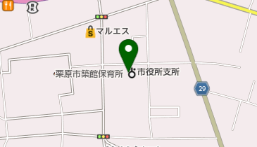 栗原市 築館公民館の地図画像