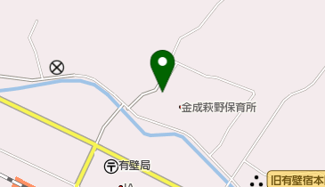 栗原市 萩野公民館の地図画像