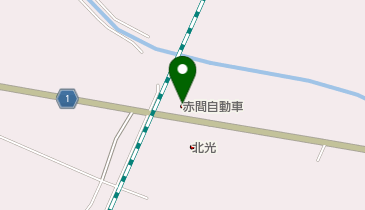 赤間自動車整備工場の地図画像