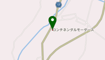 コンチネンタルモータース本店の地図画像