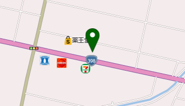 一迫武術整体院の地図画像