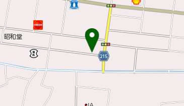 松屋ホールの地図画像