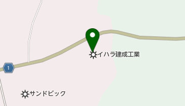 イハラ建成工業株式会社仙台事業所の地図画像