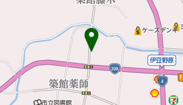 まあじゃんや貯無坊の地図画像