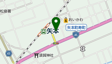 ぴんぼけ堂の地図画像