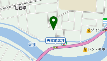 ノエビア化粧品矢本中央販売会社の地図画像