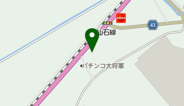 ドライブイン笠松の地図画像