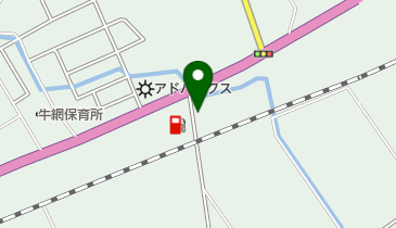 平和理容の地図画像