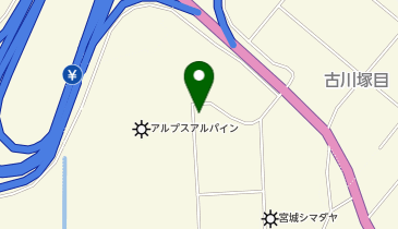 古川パブリック・ダンス・スクール・クニミネの地図画像