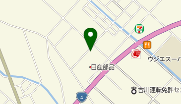 シブヤ食品株式会社古川店の地図画像