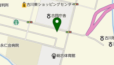 宮城県土地改良事業団体連合会古川事業所の地図画像