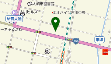 株式会社まるやま古川店の地図画像