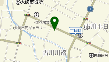 佐藤呉服店の地図画像
