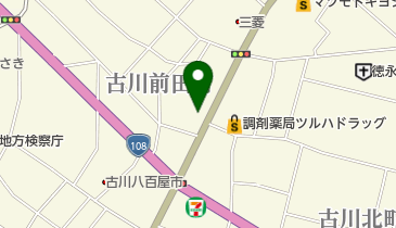 大場八郎商店の地図画像