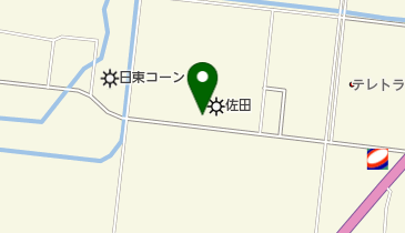 株式会社佐田三本木工場の地図画像