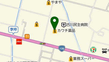 テレネット古川店の地図画像