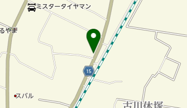 丸正塗料店の地図画像