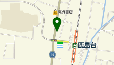 ファッションスズヒロの地図画像