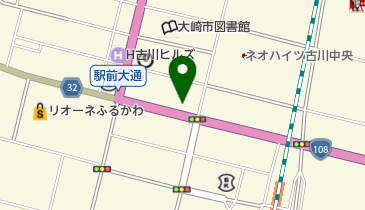 明治安田生命保険相互会社仙台支社古川営業所の地図画像