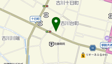 メガネのシラトリの地図画像