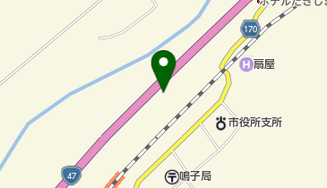 西多賀旅館の地図画像