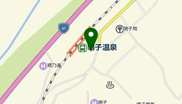 鳴子温泉観光協会の地図画像