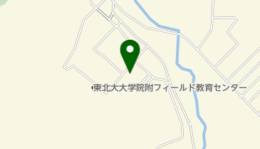 東北大学大学院農学研究科附属複合生態フィールド教育研究センター複合陸域の地図画像