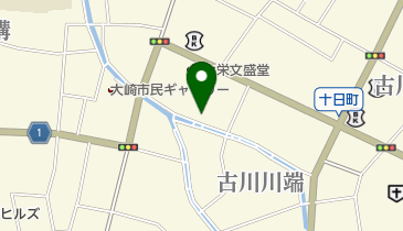 大崎市役所 古川リサイクルデザイン展示館の地図画像