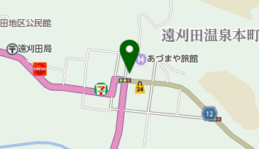 散髪処おおぬまの地図画像