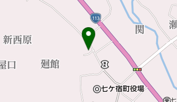 有限会社七ケ宿観光タクシーの地図画像