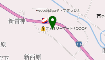 たべ美容室の地図画像