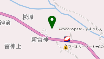 南蔵王森林サービスの地図画像